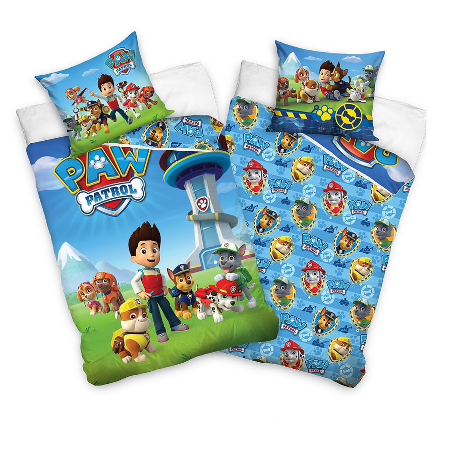 Paw Patrol Biber Bettwäsche für Jungen und Mädchen mit allen Charakteren 135x200 cm