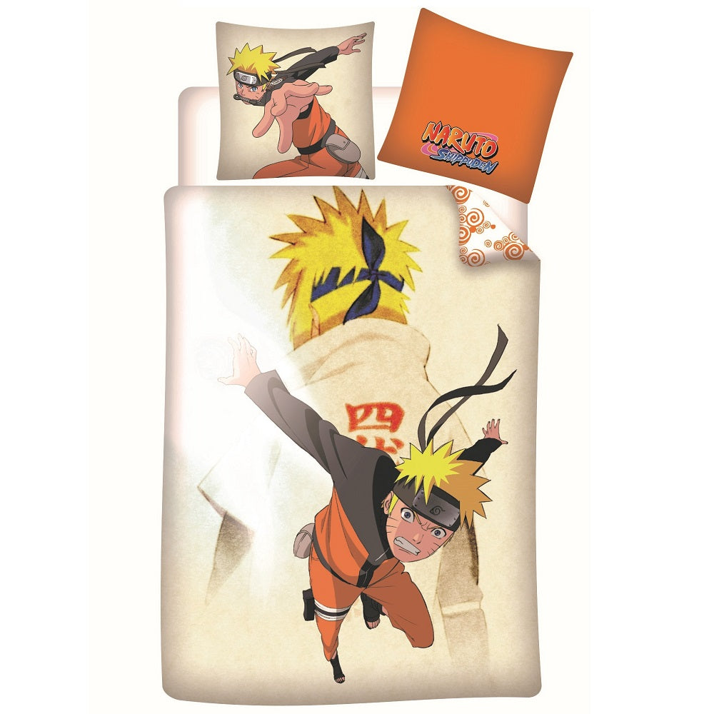Naruto Bettwäsche 135x200 Kinder Bettwäsche Set 2-teilig