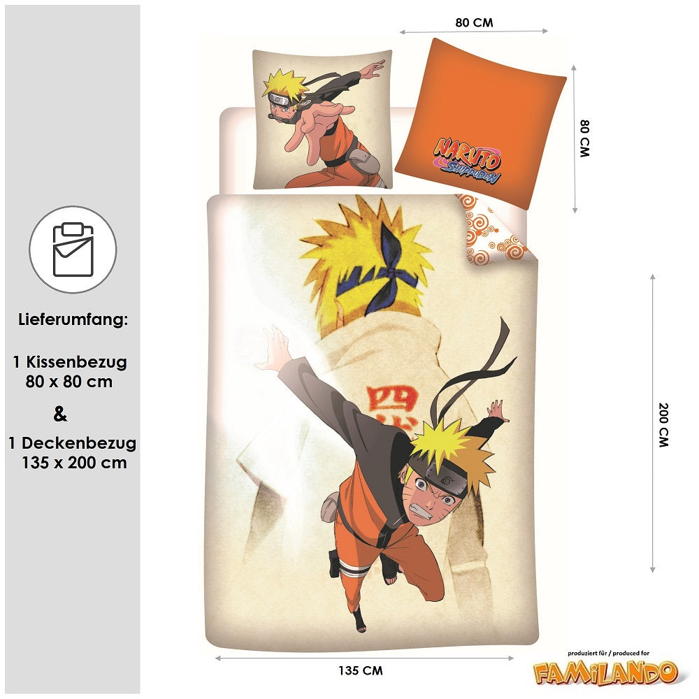 coole Bettwäsche Naruto Obito Fan Bettzeug Kissenbezug 80x80