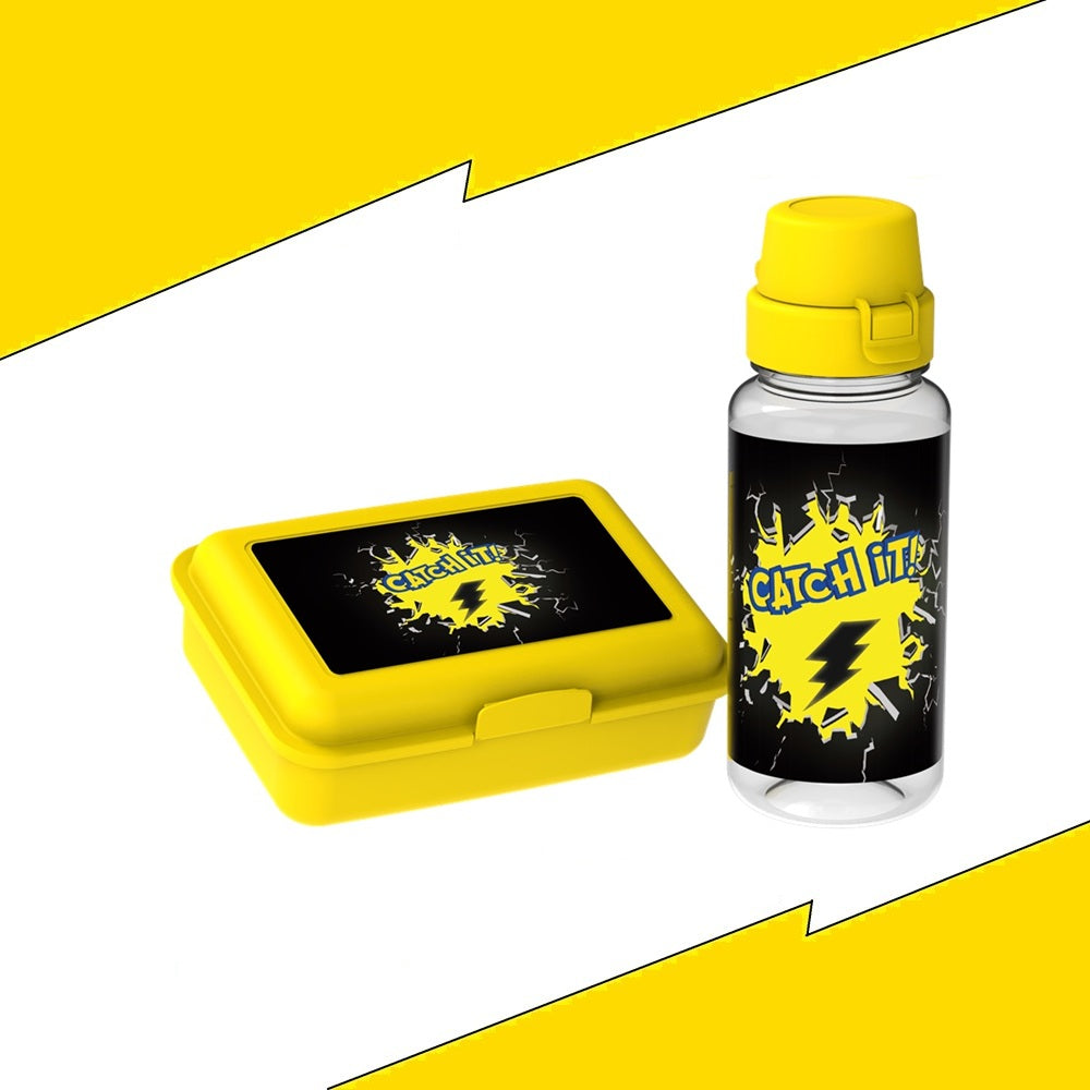 Pokemon Brotdose & Trinkflasche im Set