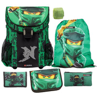 Ninjago Schulranzen Set Lego Easy mit Federmappe und Turnbeutel