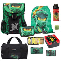 Ninjago Schulranzen Set 9-teilig mit Sporttasche