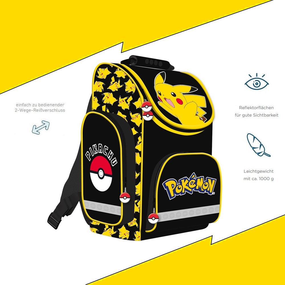 Pokemon Tornister Schulranzen Schultasche Pikachu ergonomisch