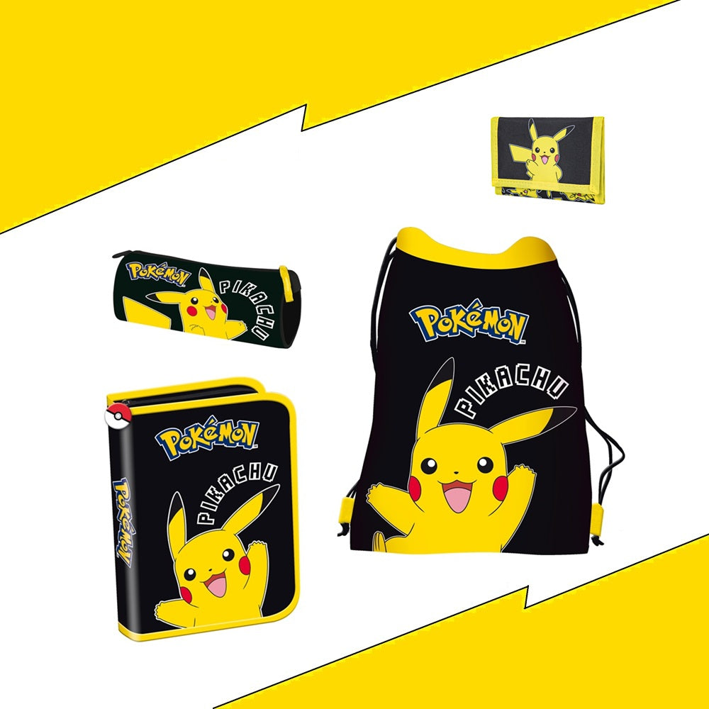 Pokemon Federmappe Turnbeutel Schlamper Geldbeutel