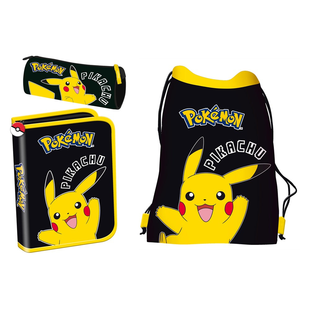 Pokemon Federmappe Turnbeutel Schlamper Geldbeutel