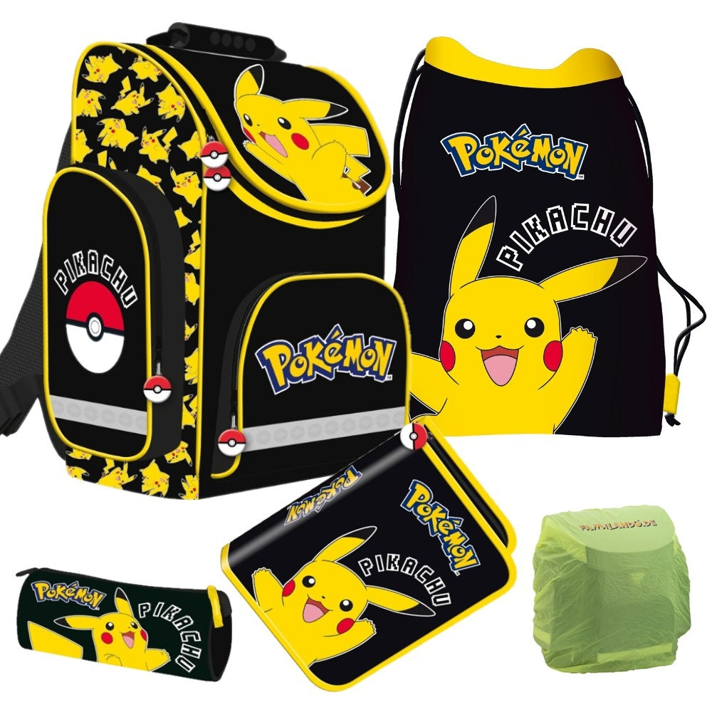 Pokemon Tornister Schulranzen Schultasche Pikachu