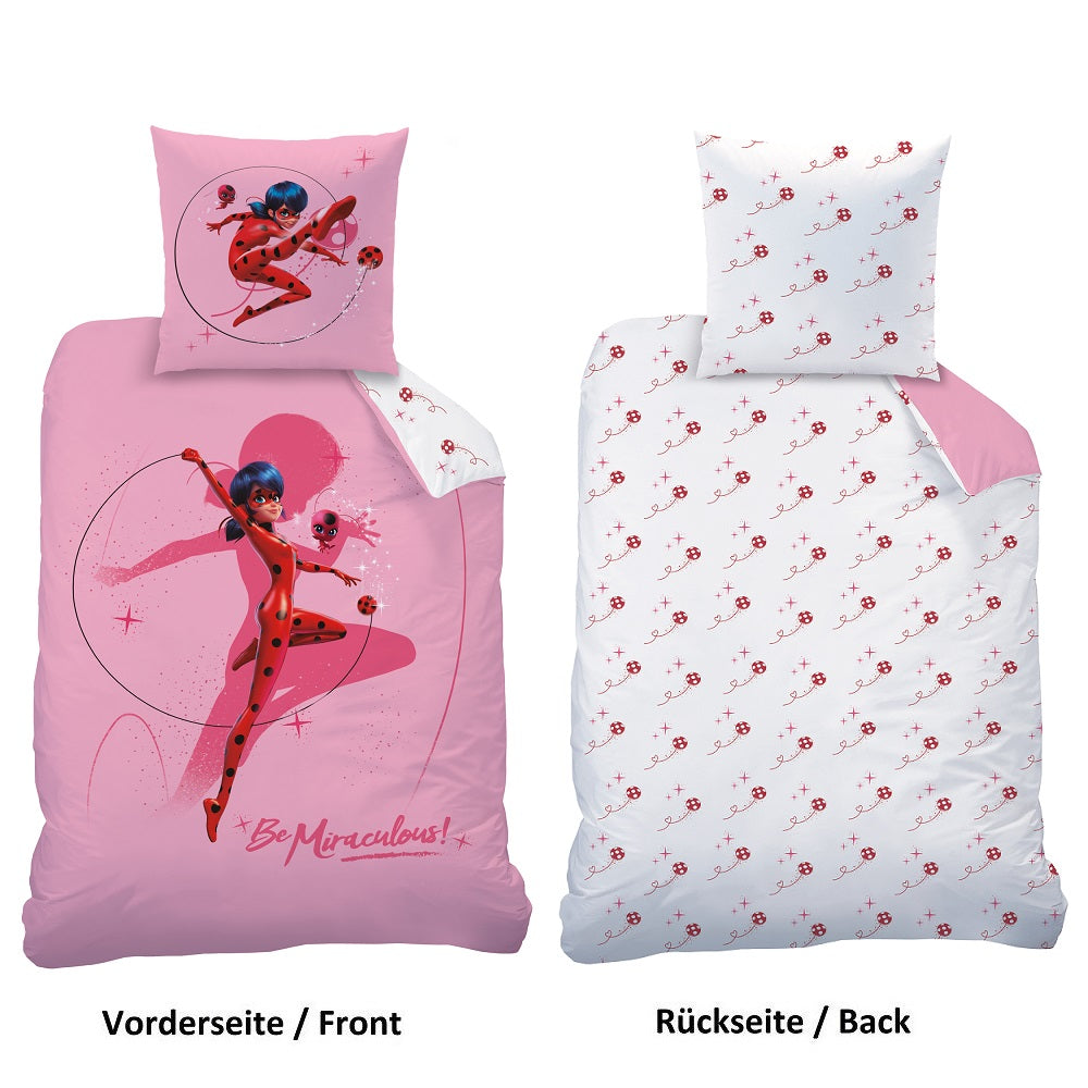 Winter-Bettwäsche Miraculous Ladybug Motiv 