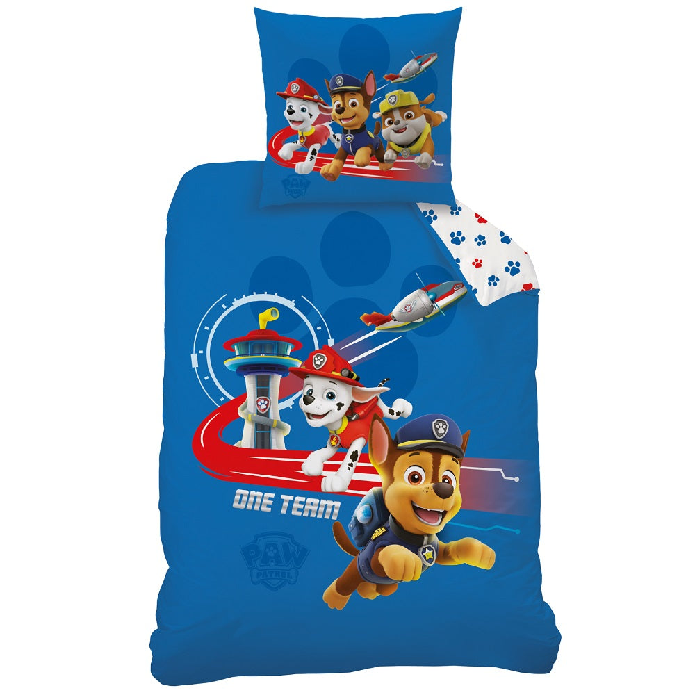 Paw Patrol Bettwäsche 135 x 200 cm für Jungen und Mädchen