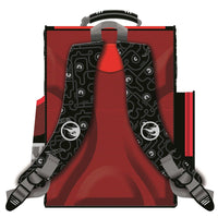 ergonomischer Tornister mit Hot Wheels Rennauto Motiv