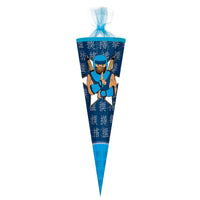 Ninja Schultüte Zuckertüte 85cm Blau