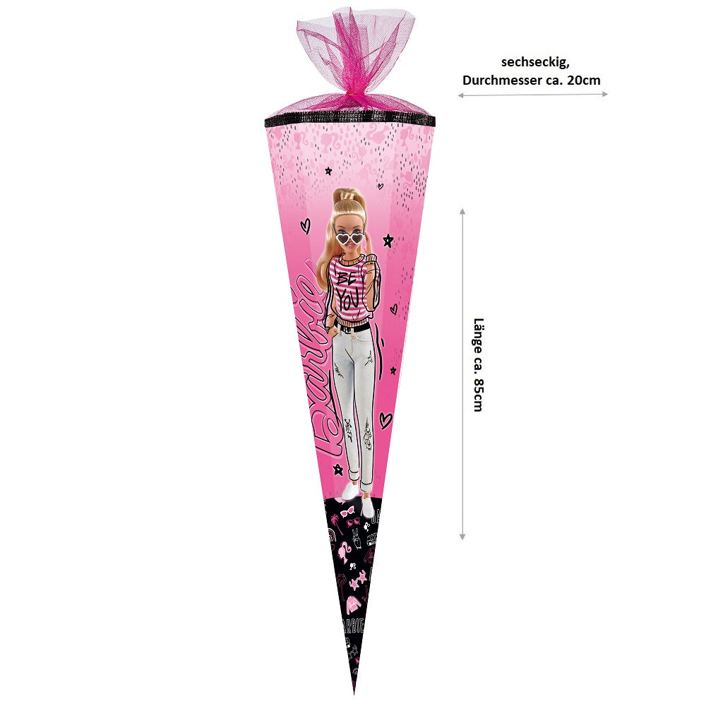 Barbie Schultüe / Zuckertüte 85cm von Nestler