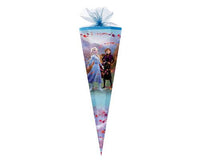 Schutüte 85cm blau mit Frozen Motiv