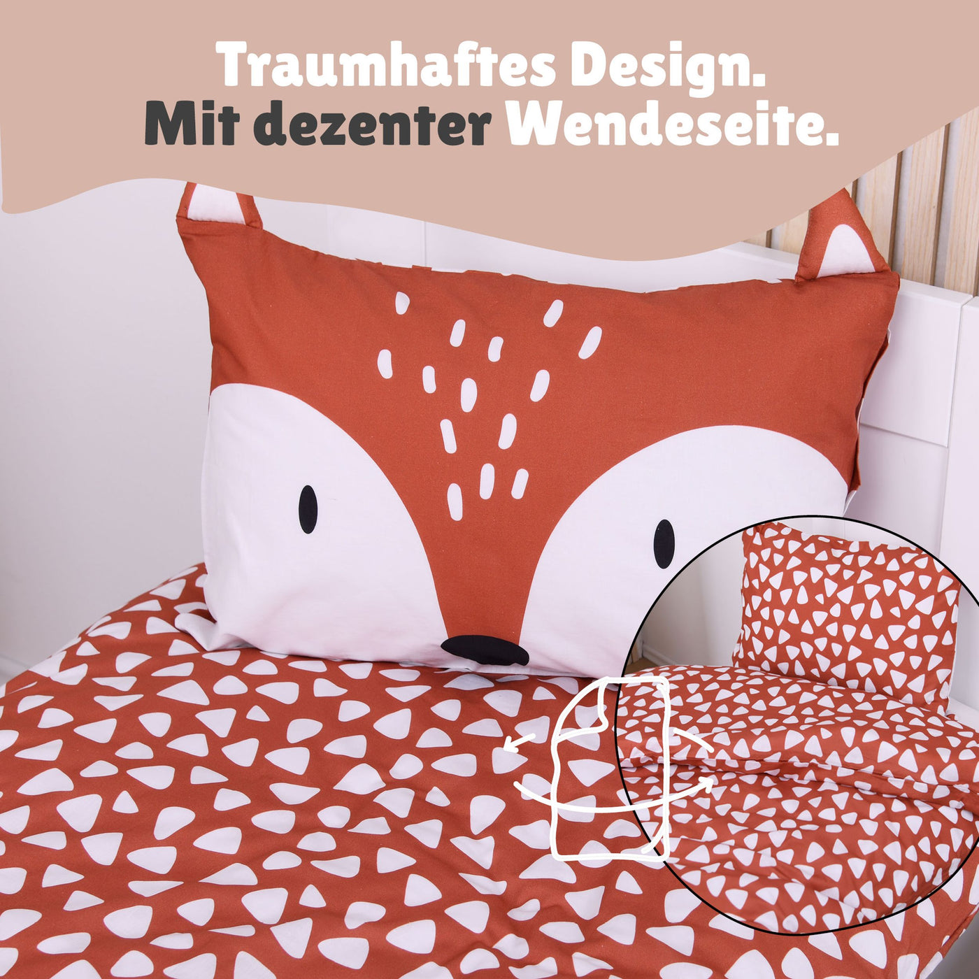 Detailaufnahme Kopfkissen