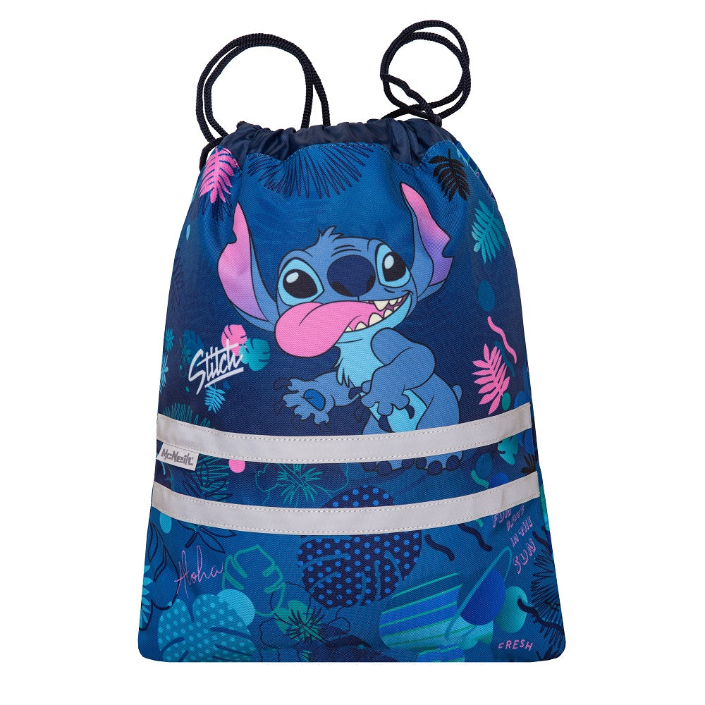 Koala Stitch Turnbeutel Sportbeutel Blau passend zum Schulranzen