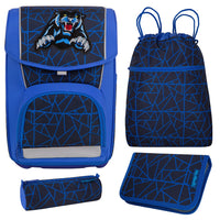 McNeill Schulranzen Wild Panther Schultasche 1. Klasse Blau