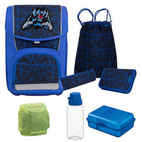 McNeill Schulranzen Wild Panther Schultasche 1. Klasse Blau