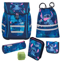 McNeill Mädchen Schulranzen Set 1. Klasse Teneris Disney Edition Stitch