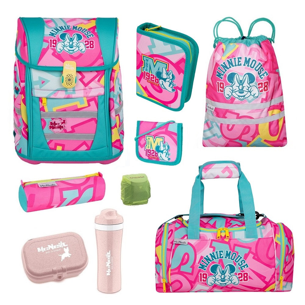 McNeill Schulranzen 1. Klasse Teneris Disney Edition Minnie Maus