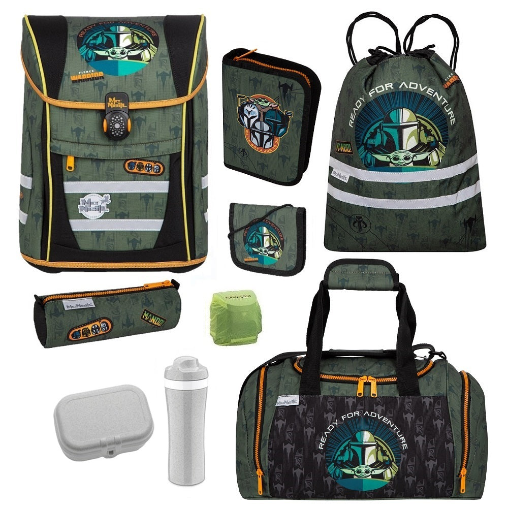 McNeill Schulranzen 1. Klasse Teneris Disney Edition Star Wars The Mandalorian