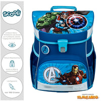 Avengers Schultasche mit coolem Motiv Hulk Thor Captain America