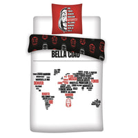 Haus des Geldes Bettwäsche 135x200 für Fans der Netflix Serie