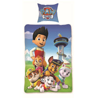Paw Patrol Bettwäsche 135x200 für Jungen und Mädchen in Blau