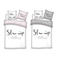 Sweet Dreams Bettwäsche 135x200 für Teenager Jugendliche Mädchen