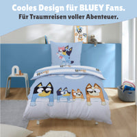 Bettwaesche-Set für Kinder 100% Baumwolle mit Reißverschluss