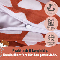 Infotafel Größe und Reißverschluss 