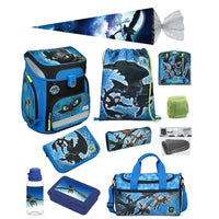Dragons - Drachenzähmen leicht gemacht Schulranzen Scooli Schultasche Blau