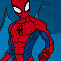 Detailansicht Hauptdruck Spiderman auf Bettwäsche