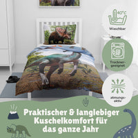 Infotafel Pflege Maschinenwäsche und Trocknergeeignet und Reißverschluss an der Bettwäsche