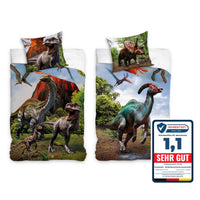 Infotafel Note 1,1 bei Warentest Online für Baumwoll Bettwäsche von Familando