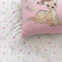 Detailansicht Kopfkissen mit Bambi Aufdruck 