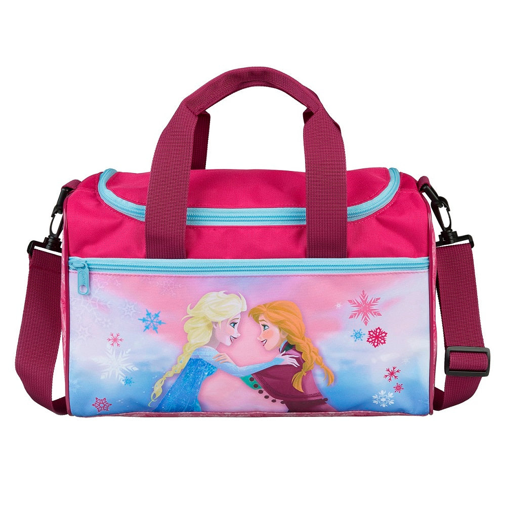 Disney Frozen Eiskönigin Sporttasche Anna und Elsa Rosa Pink