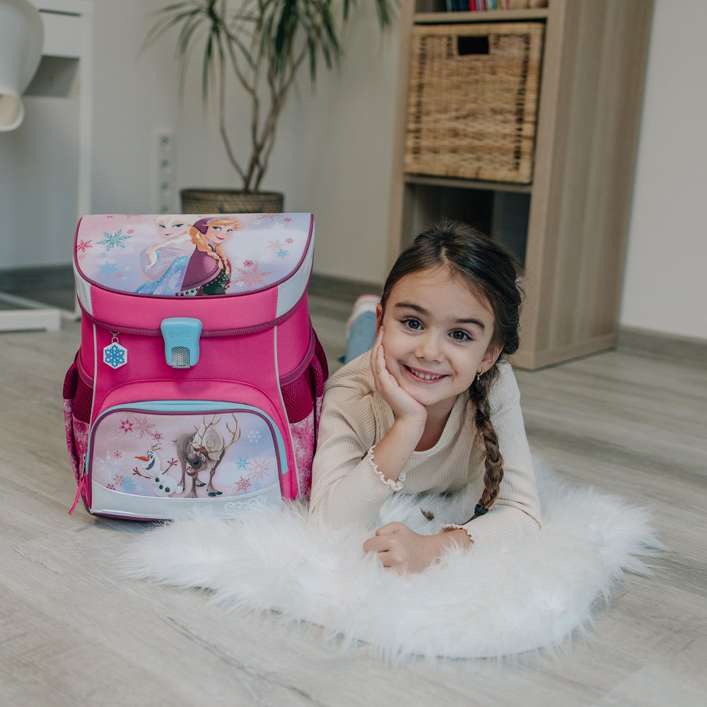 Schultasche für Mädchen Frozen Motiv Pink von Scooli