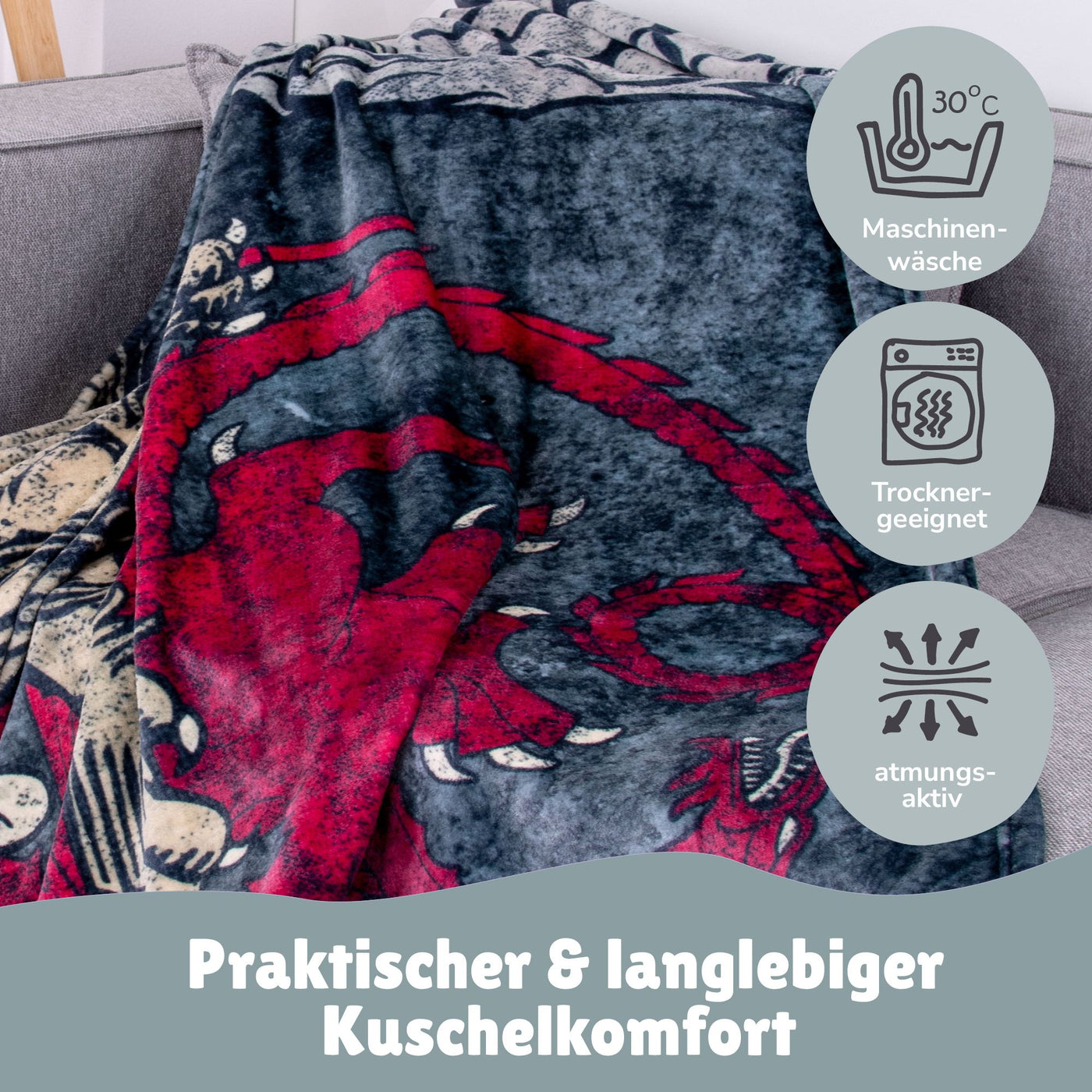 Stimmungsbild Kuscheldecke 