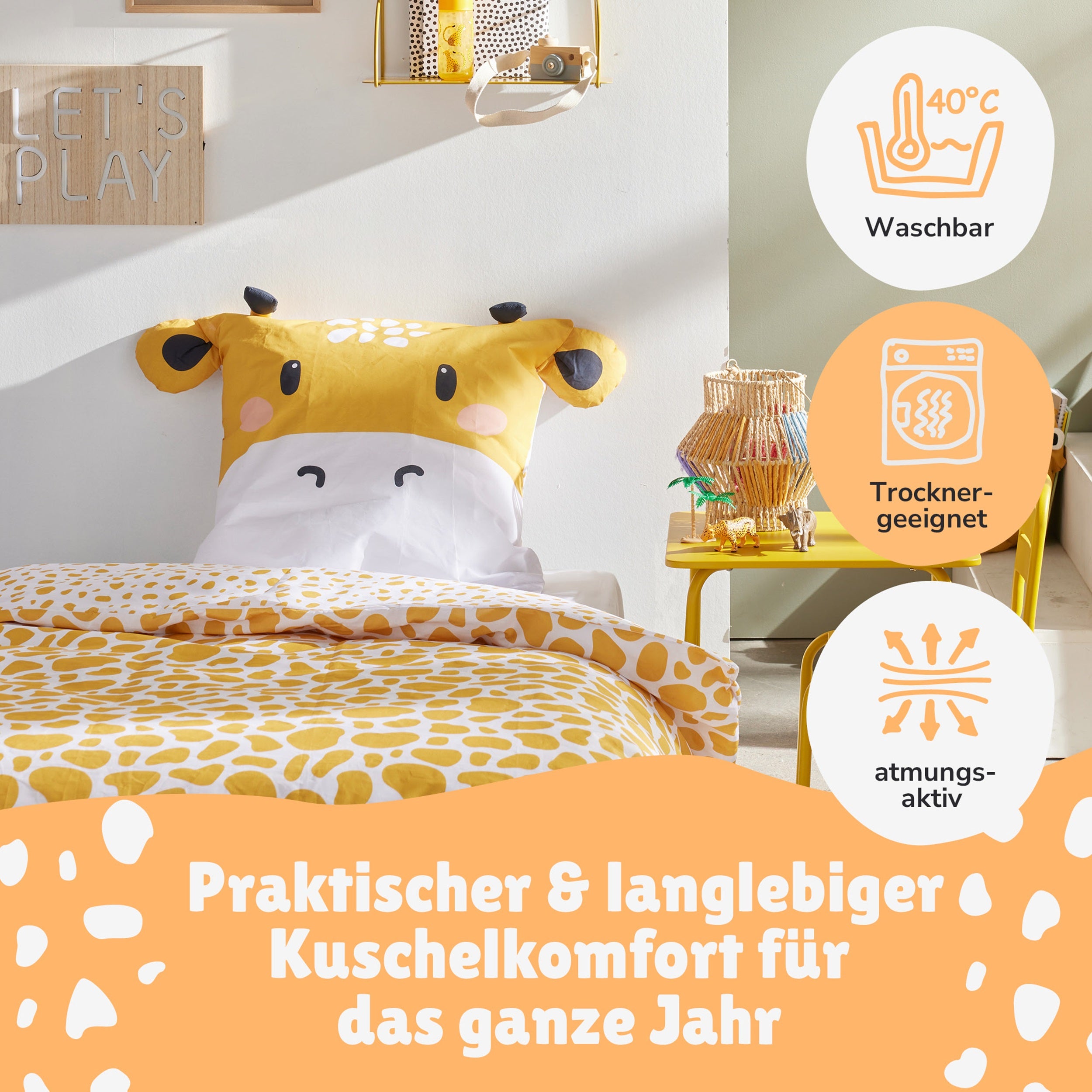 Infotafel Pflege der Bettwäsche