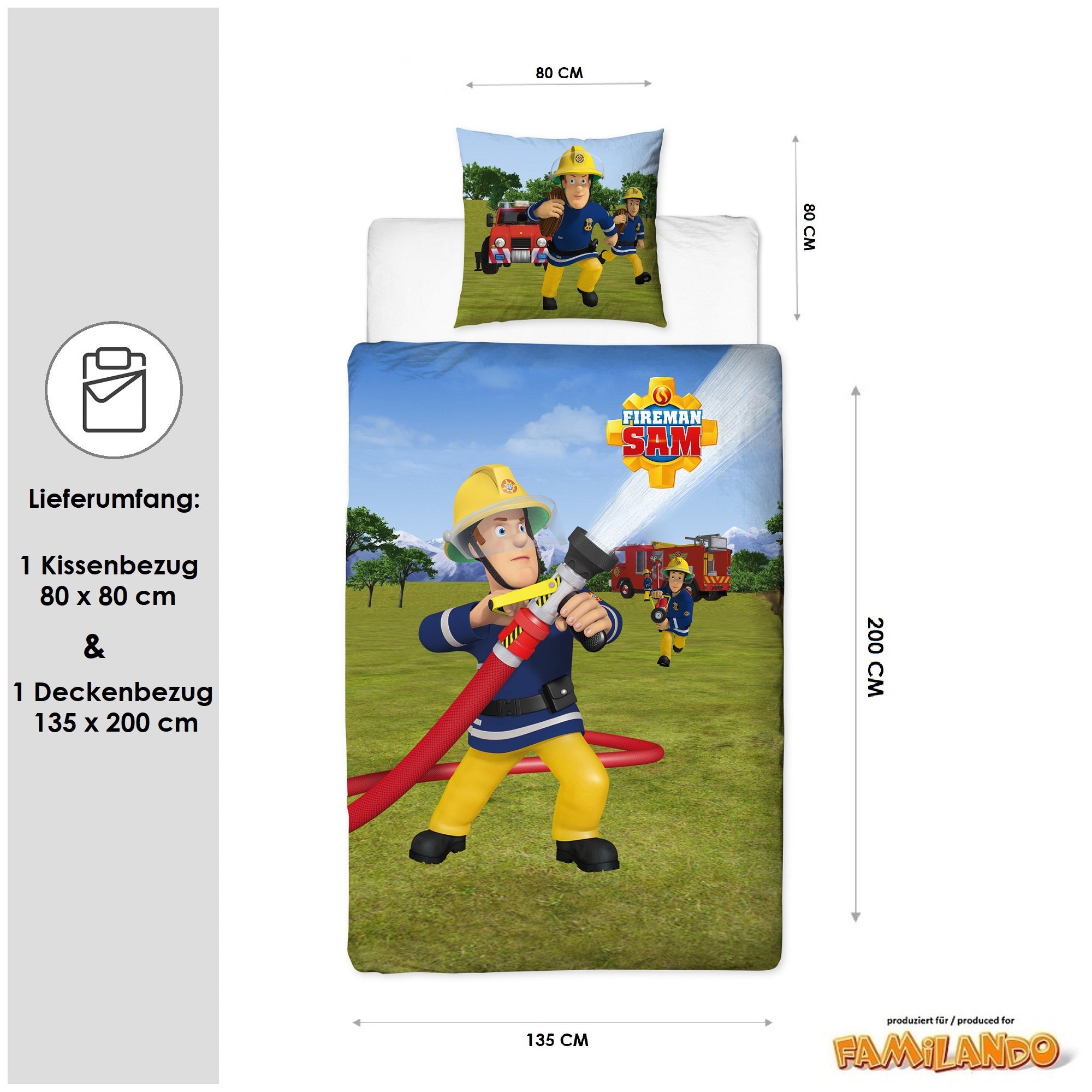 Infotafel Lieferumfang 2-teiliges Set und Größe 135x200 80x80
