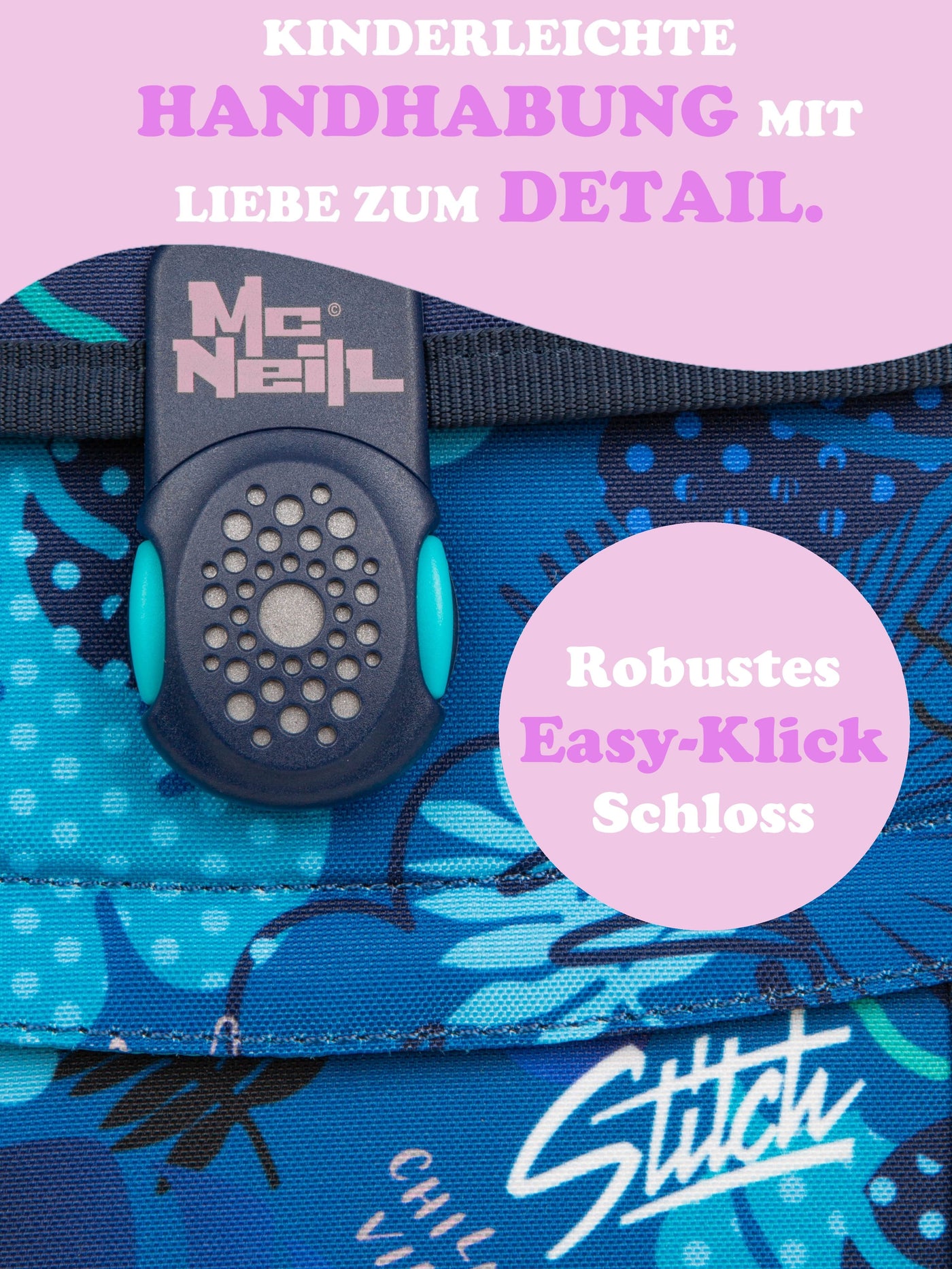 Mädchen Schulranzen 1. Klasse 960 Gramm leicht geräumig DIN A4