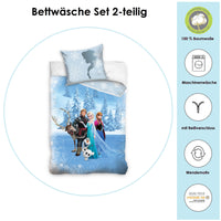 Wichtige Infos und Waschhinweise zur Frozen Bettwäsche