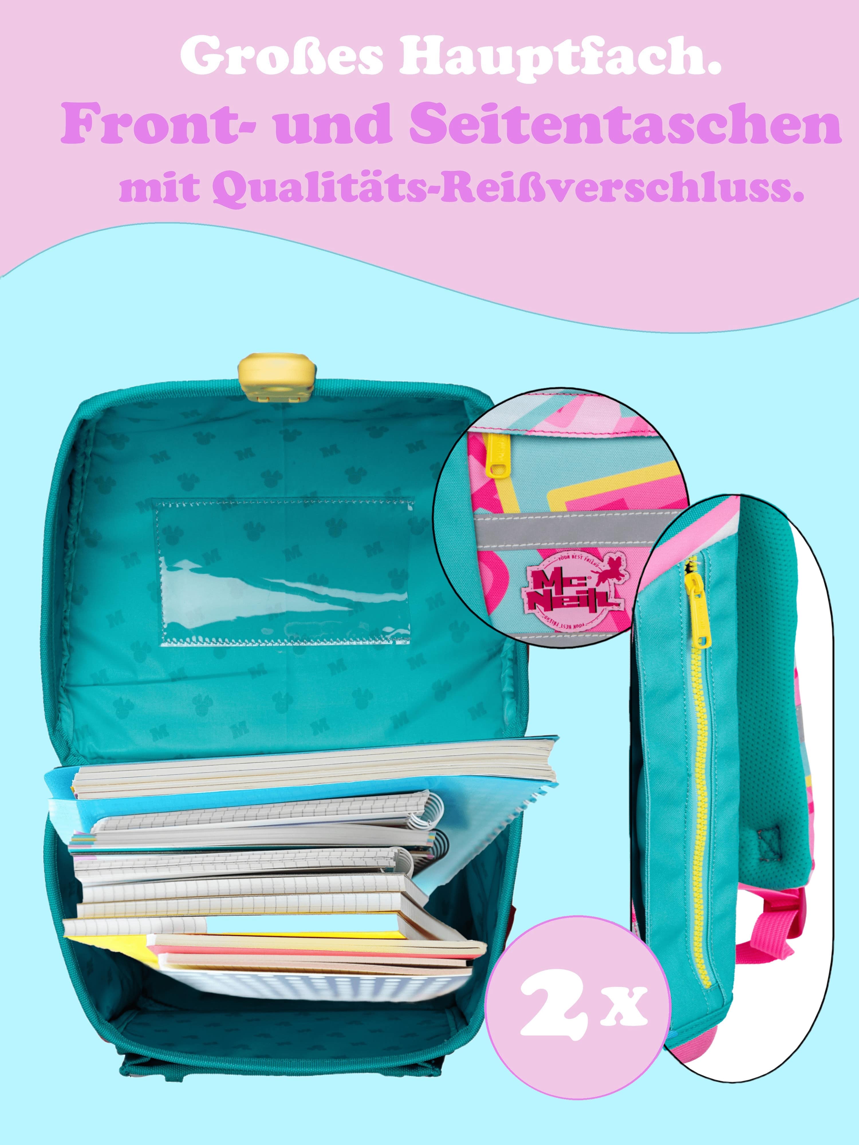 ergonomischer Tornister Grundschule erste bis 4. Klasse Schule