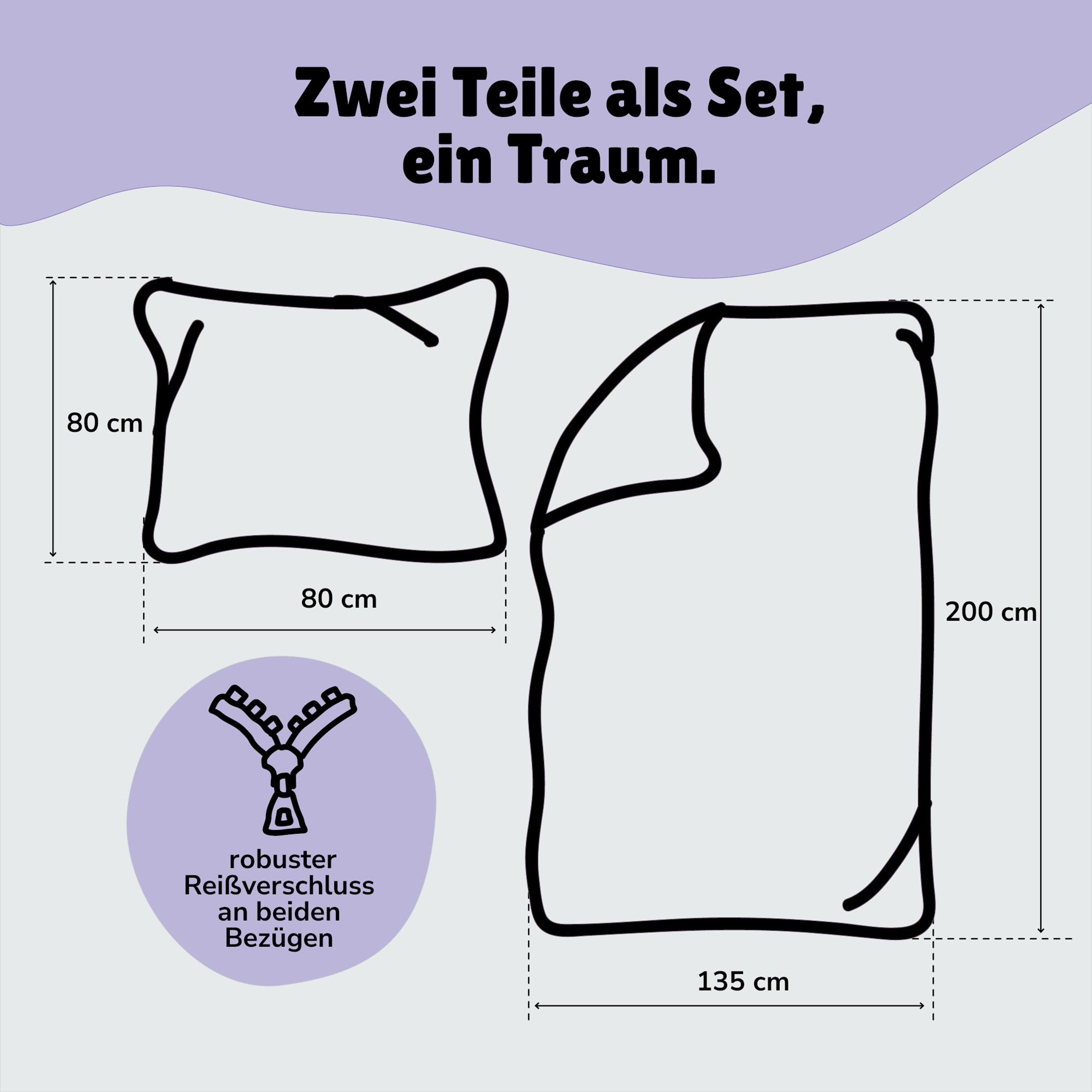 Pokémon Bettwäsche Set 2-teilig Motiv Fire - Deckenbezug 135x200 Kissenbezug 80x80 cm - Pokemon Microfaser Kinderbettwäsche mit Reißverschluss