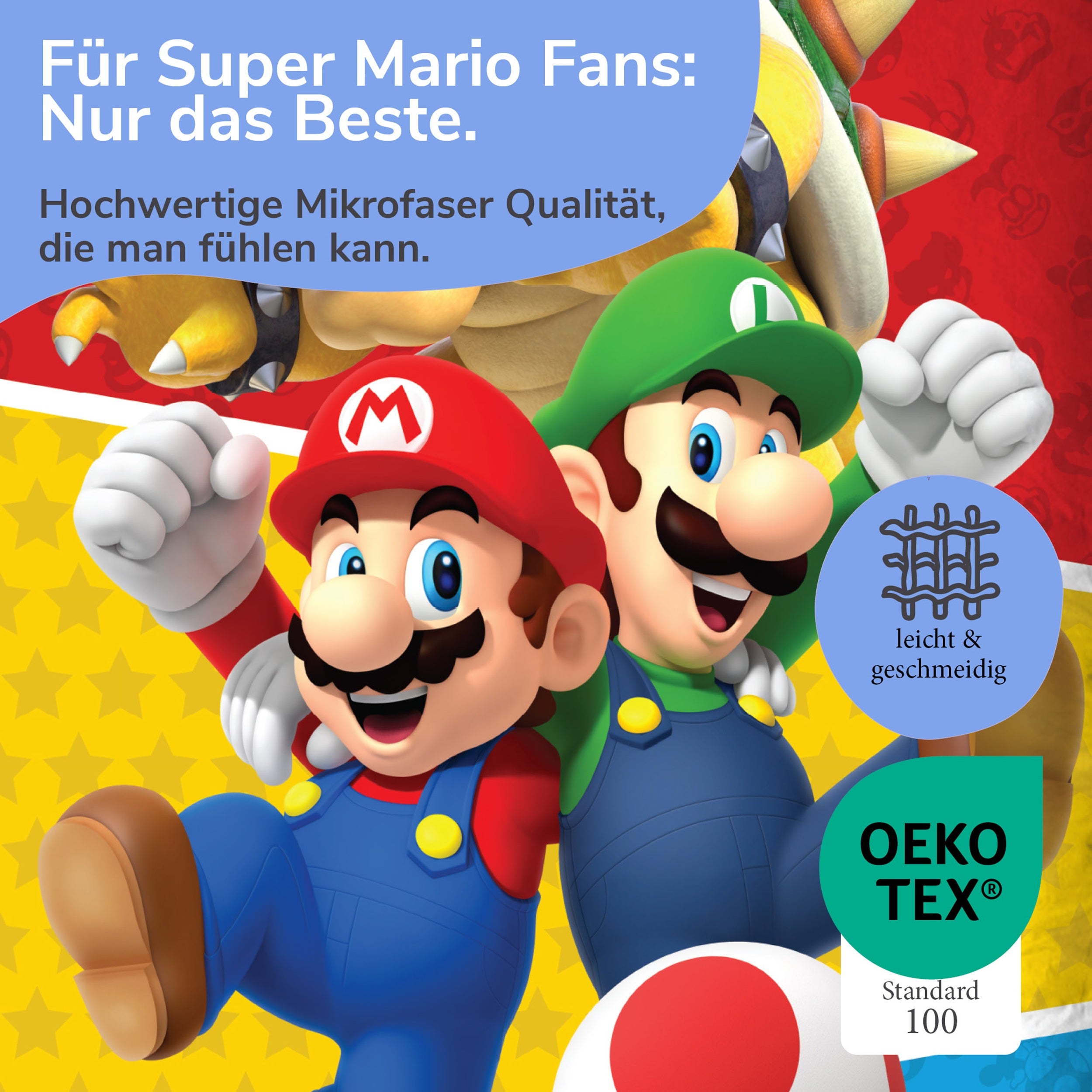 Infotafel Qualität und Öko-Tex Standard