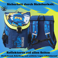 Infotafel Sichtbarkeit durch Reflektoren