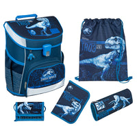 Scooli Schulranzen Jurassic World für Jungen Blau 