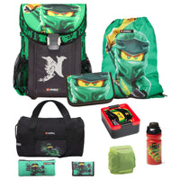 Ninjago Schulranzen Set 9-teilig mit Sporttasche