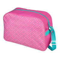 Mädchen Sporttasche Rosa gepunktet passend zur Büchertasche