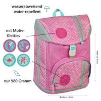 Scooli Schulranzen Set 1. Klasse ergonomischer leichter Schulrucksack mit Sporttasche und Schultüte 85cm