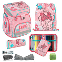 Disney Minnie Mouse Schulranzen Scooli Schultasche für Mädchen 1. Klasse